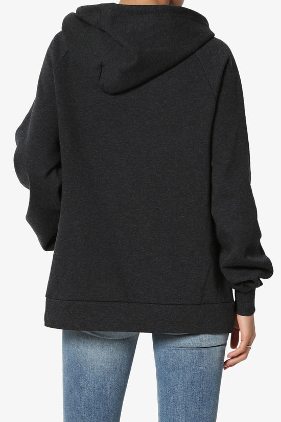 Accie Side Drawstring Hooded Sweatshirts