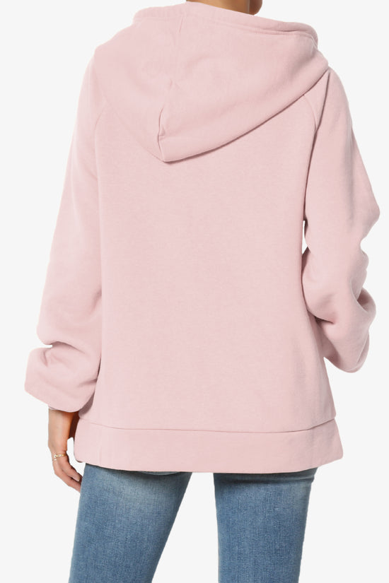 Accie Side Drawstring Hooded Sweatshirts PLUS