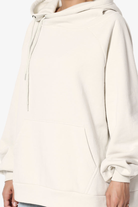 Accie Side Drawstring Hooded Sweatshirts PLUS