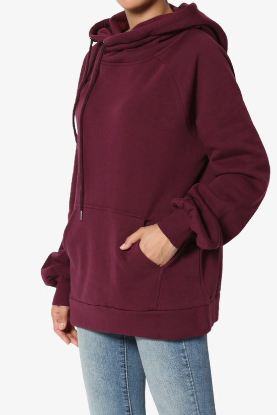 Accie Side Drawstring Hooded Sweatshirts PLUS
