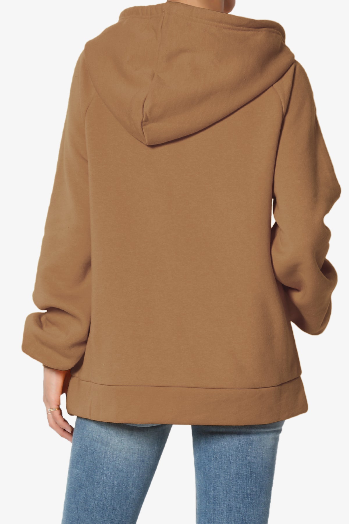 Accie Side Drawstring Hooded Sweatshirts
