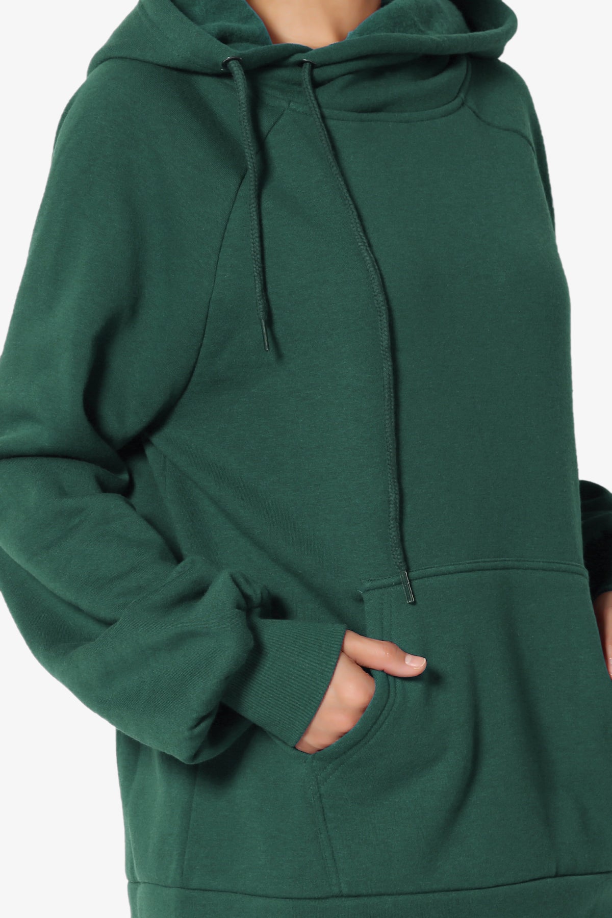 Accie Side Drawstring Hooded Sweatshirts