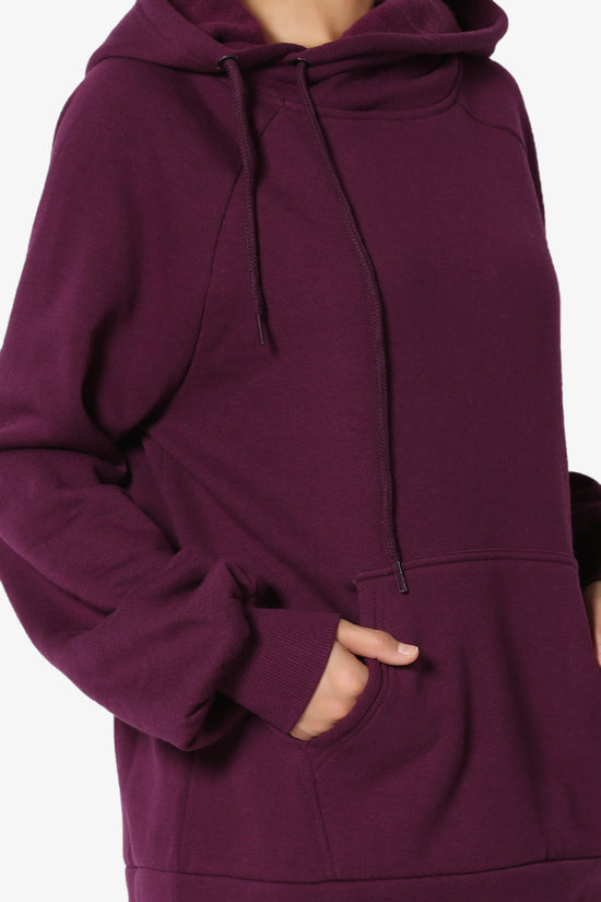 Accie Side Drawstring Hooded Sweatshirts PLUS