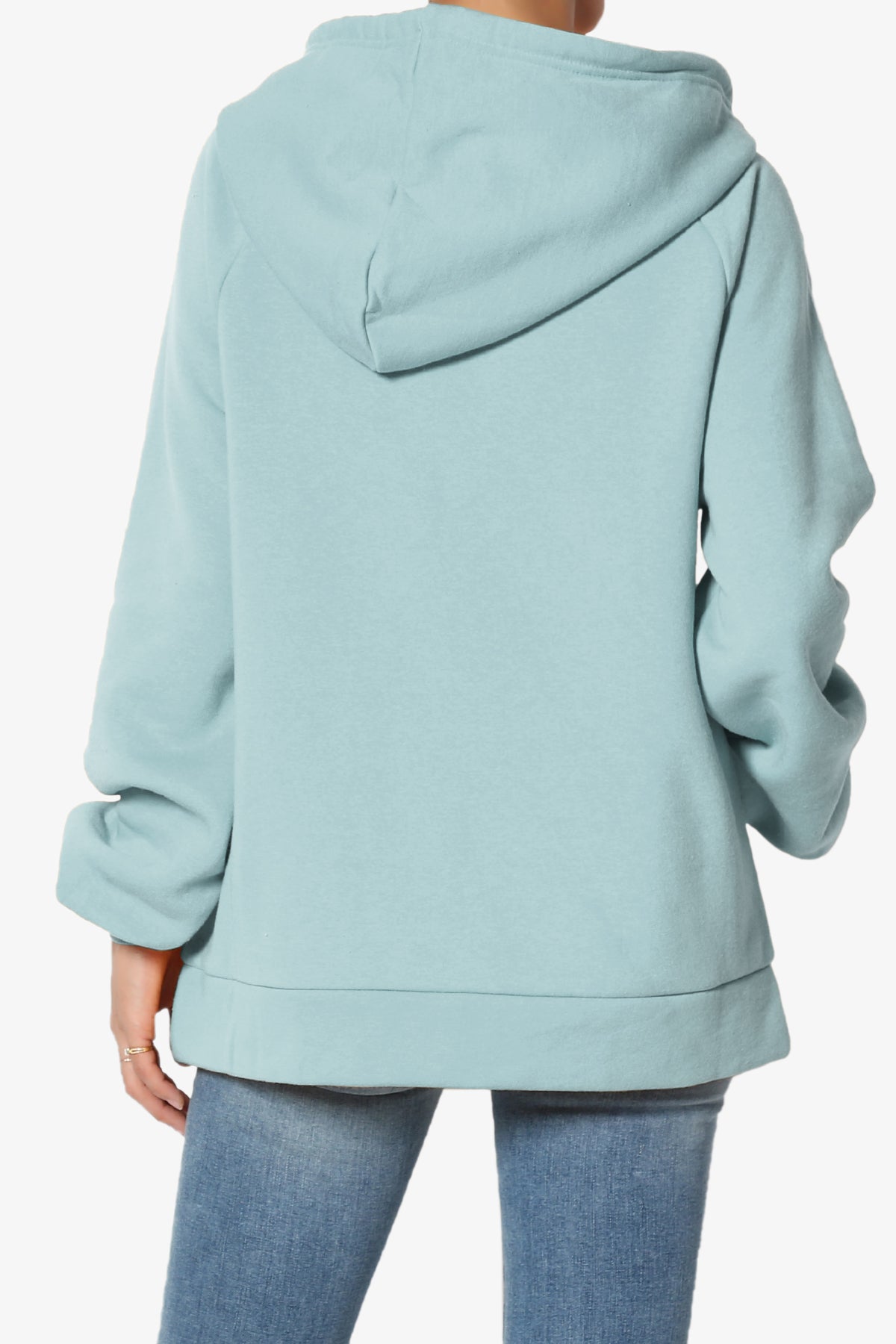 Accie Side Drawstring Hooded Sweatshirts