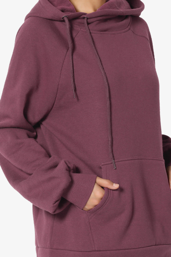 Accie Side Drawstring Hooded Sweatshirts PLUS