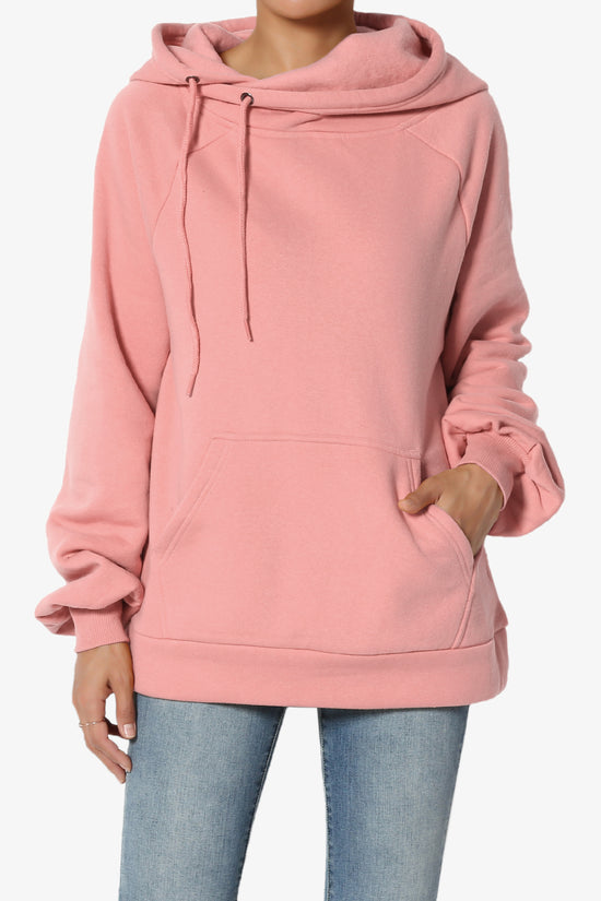 Accie Side Drawstring Hooded Sweatshirts