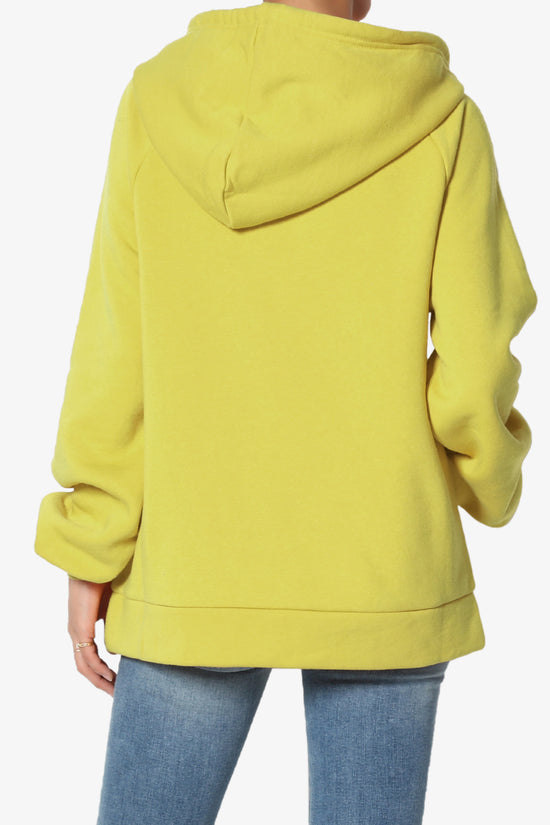 Accie Side Drawstring Hooded Sweatshirts PLUS