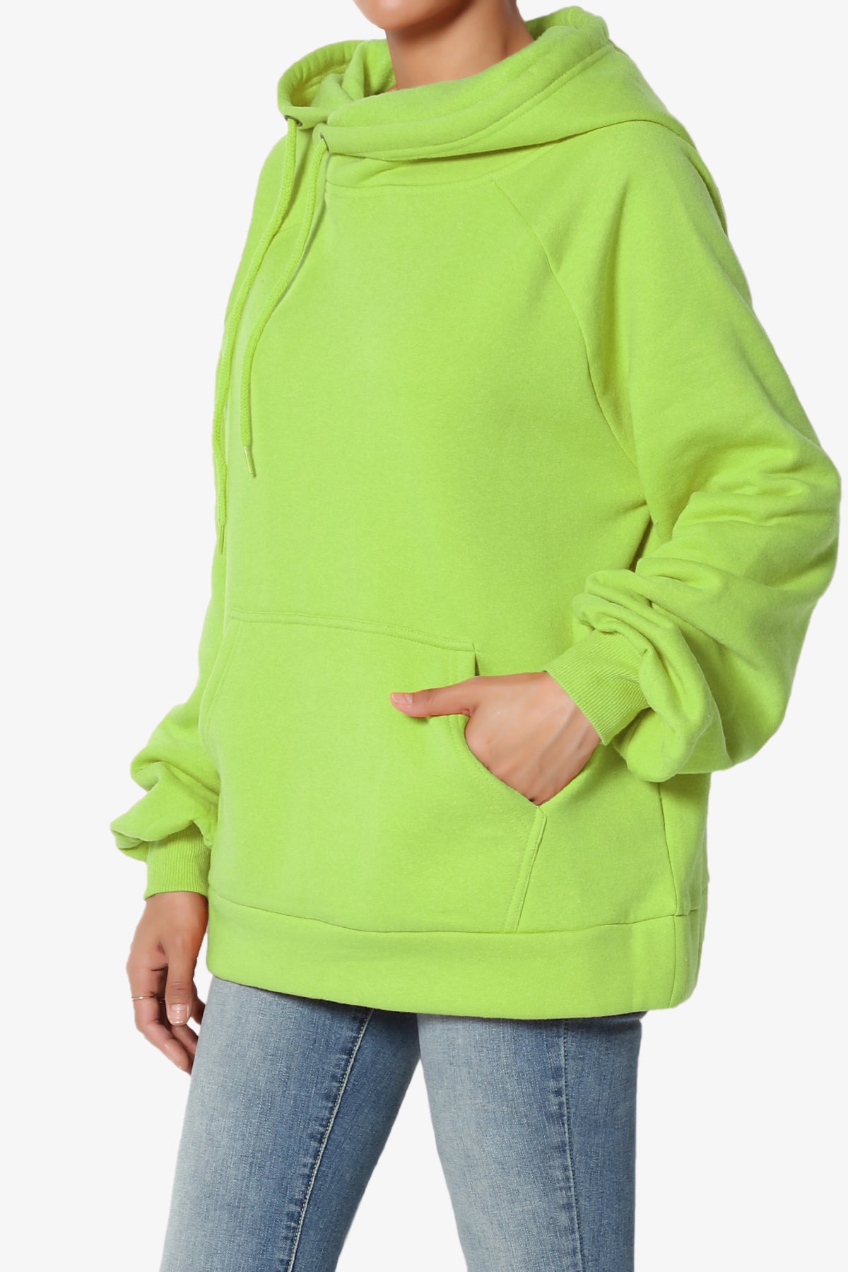 Accie Side Drawstring Hooded Sweatshirts