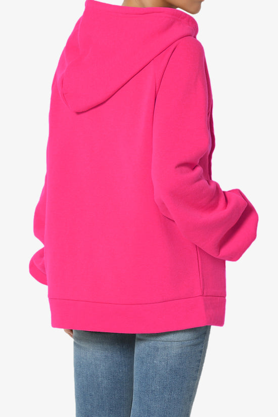 Accie Side Drawstring Hooded Sweatshirts PLUS