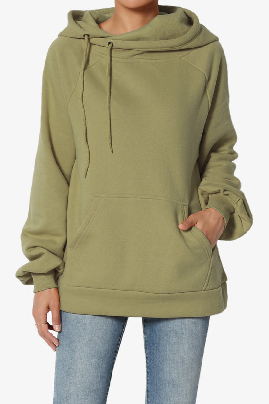Accie Side Drawstring Hooded Sweatshirts