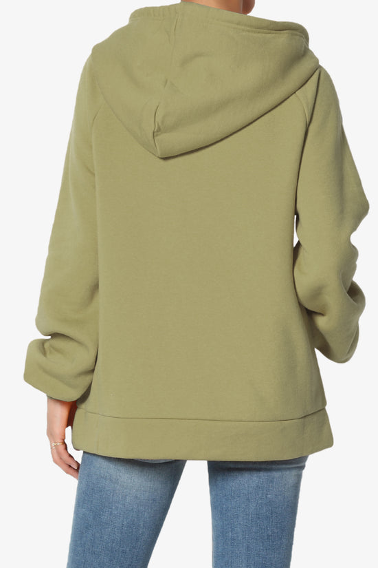 Accie Side Drawstring Hooded Sweatshirts PLUS