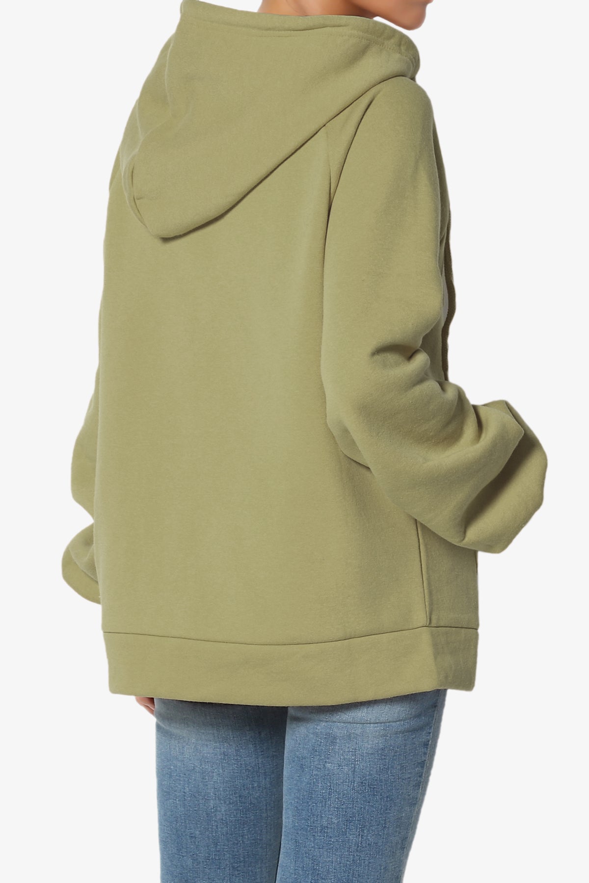 Accie Side Drawstring Hooded Sweatshirts PLUS