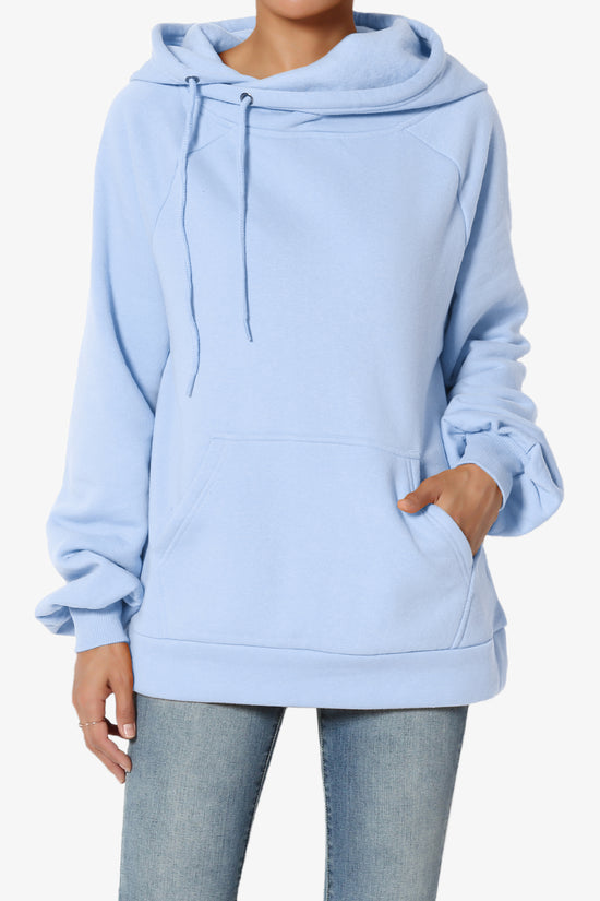 Accie Side Drawstring Hooded Sweatshirts PLUS