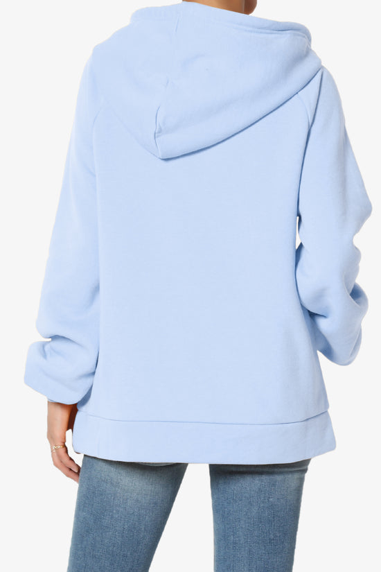 Accie Side Drawstring Hooded Sweatshirts PLUS