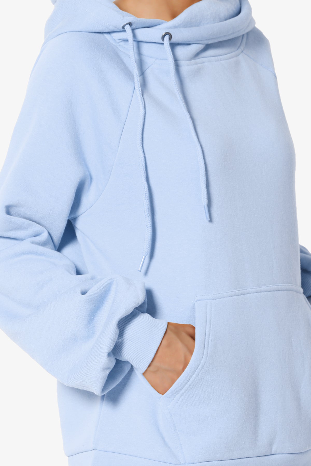 Accie Side Drawstring Hooded Sweatshirts PLUS