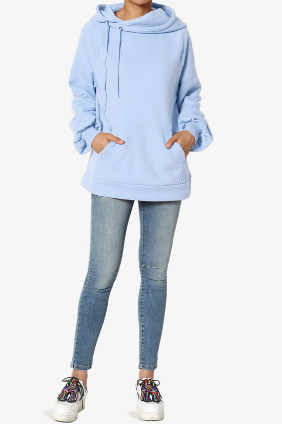 Accie Side Drawstring Hooded Sweatshirts PLUS