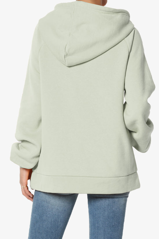 Accie Side Drawstring Hooded Sweatshirts PLUS