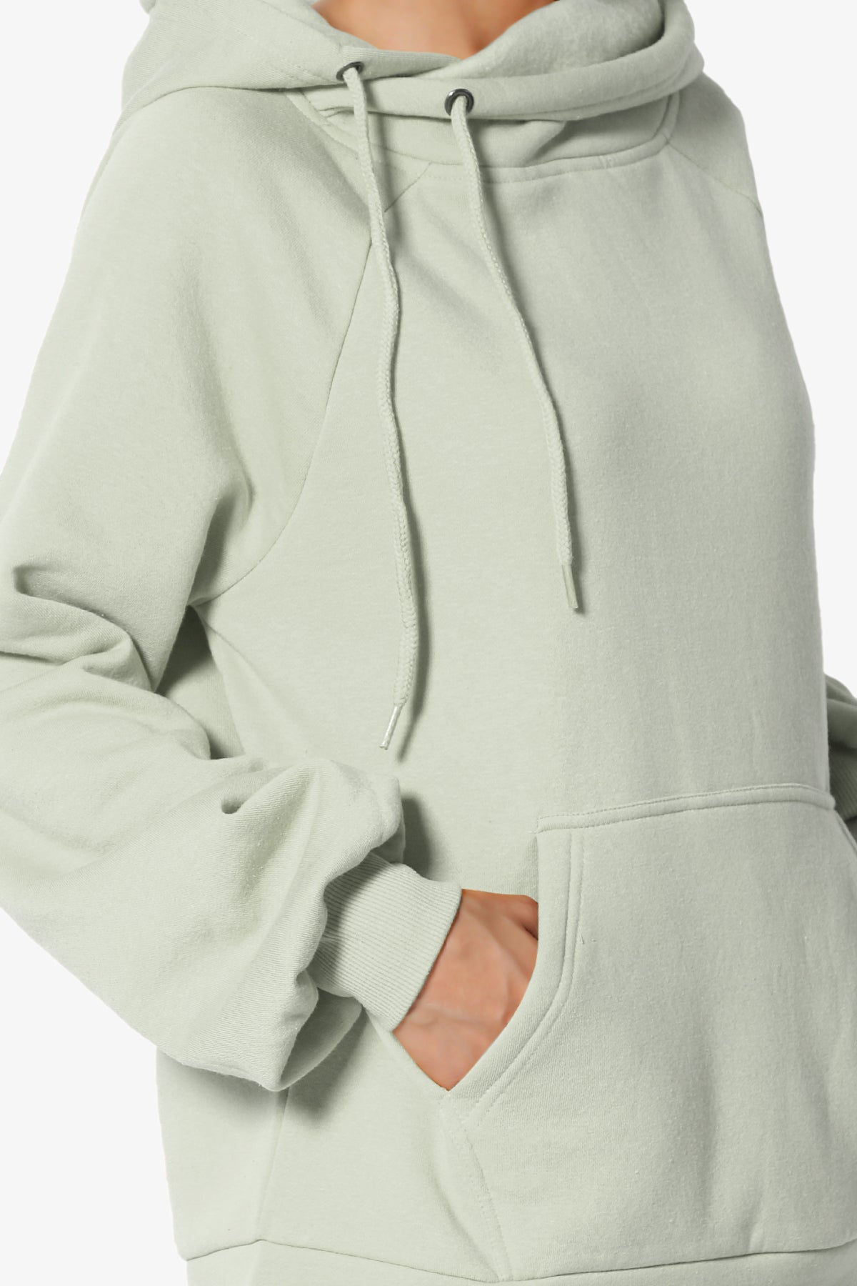 Accie Side Drawstring Hooded Sweatshirts PLUS