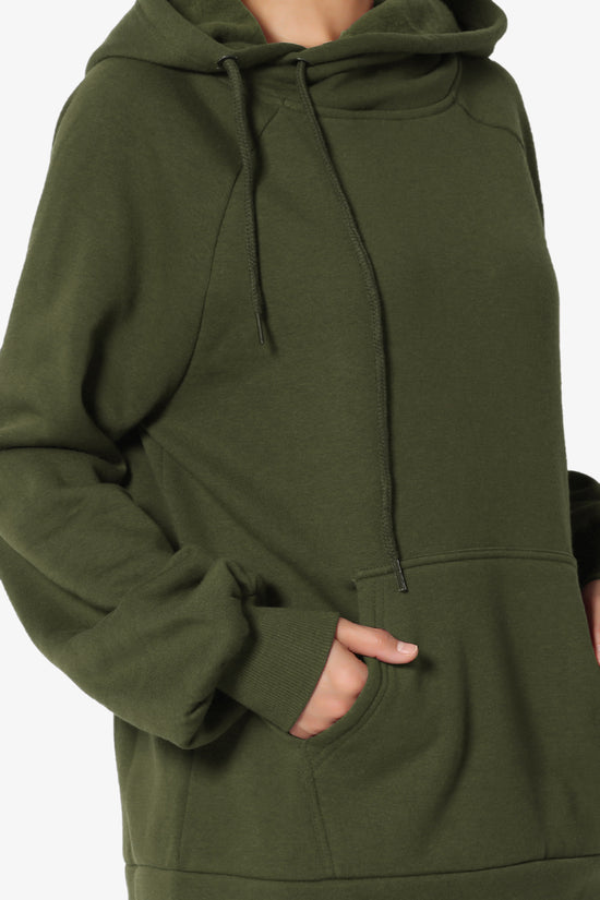 Accie Side Drawstring Hooded Sweatshirts PLUS