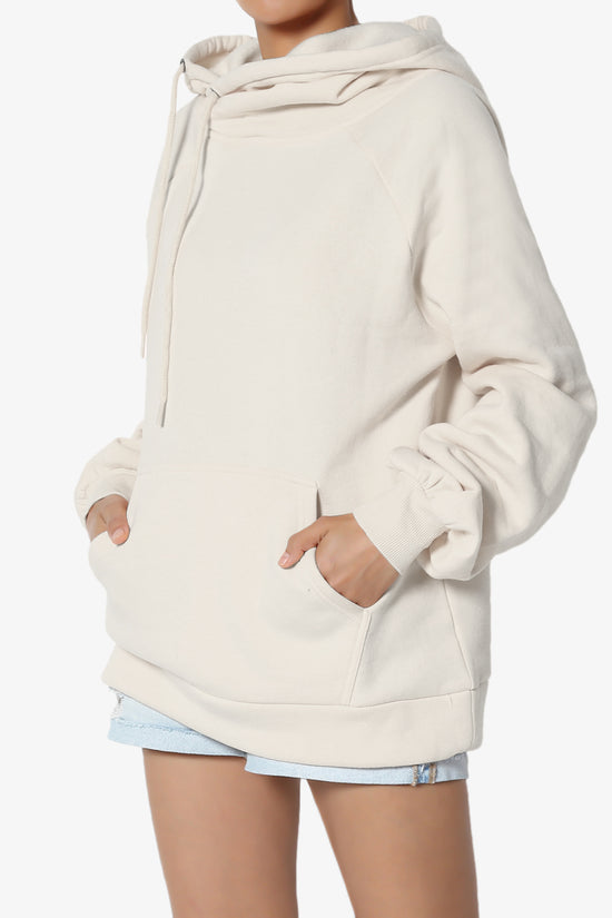 Accie Side Drawstring Hooded Sweatshirts PLUS