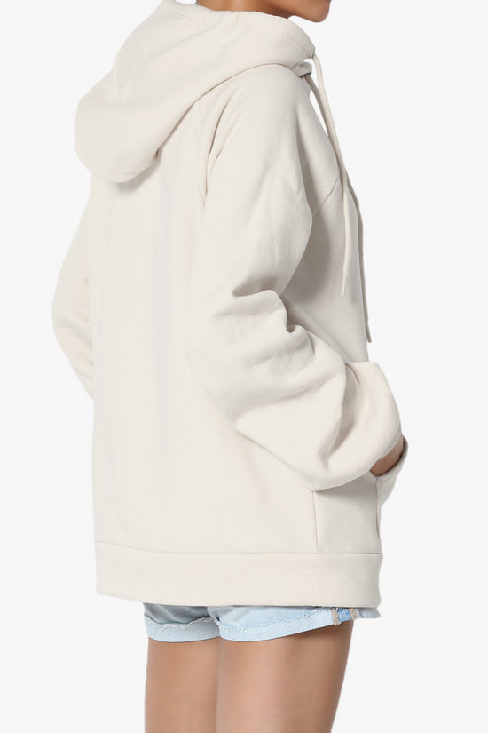 Accie Side Drawstring Hooded Sweatshirts PLUS