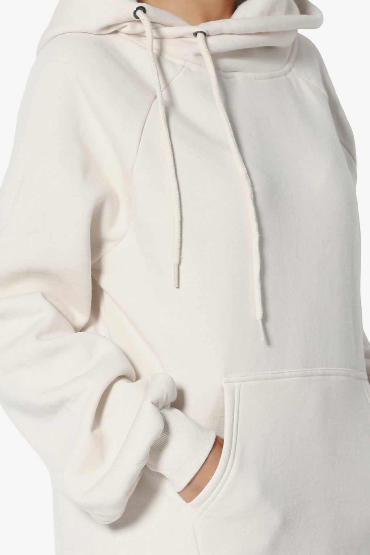 Accie Side Drawstring Hooded Sweatshirts PLUS