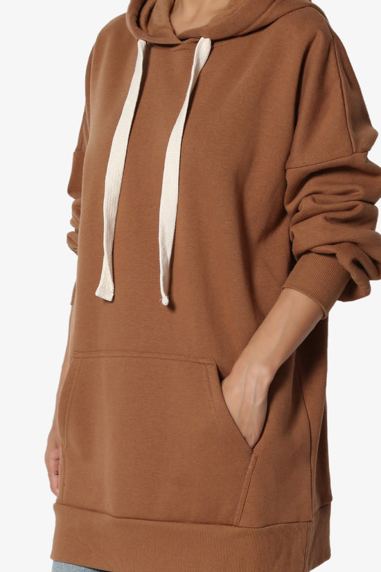 Accie Hooded Oversized Sweatshits DEEP CAMEL_5