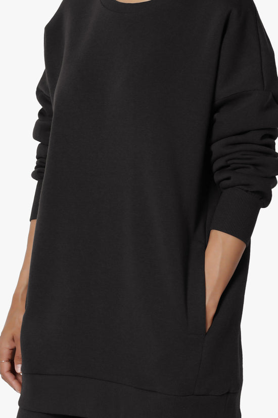 Accie Fleece Pullover & Jogger Set BLACK_5