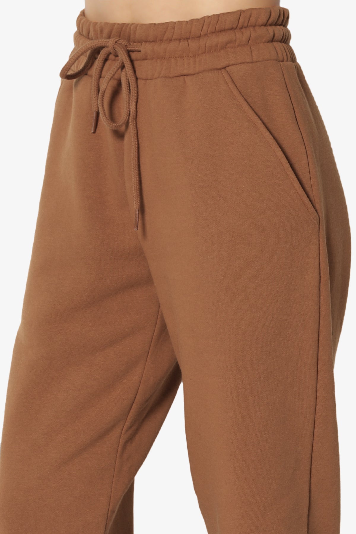 Accie Fleece Pullover & Jogger Set DARK CAMEL_6