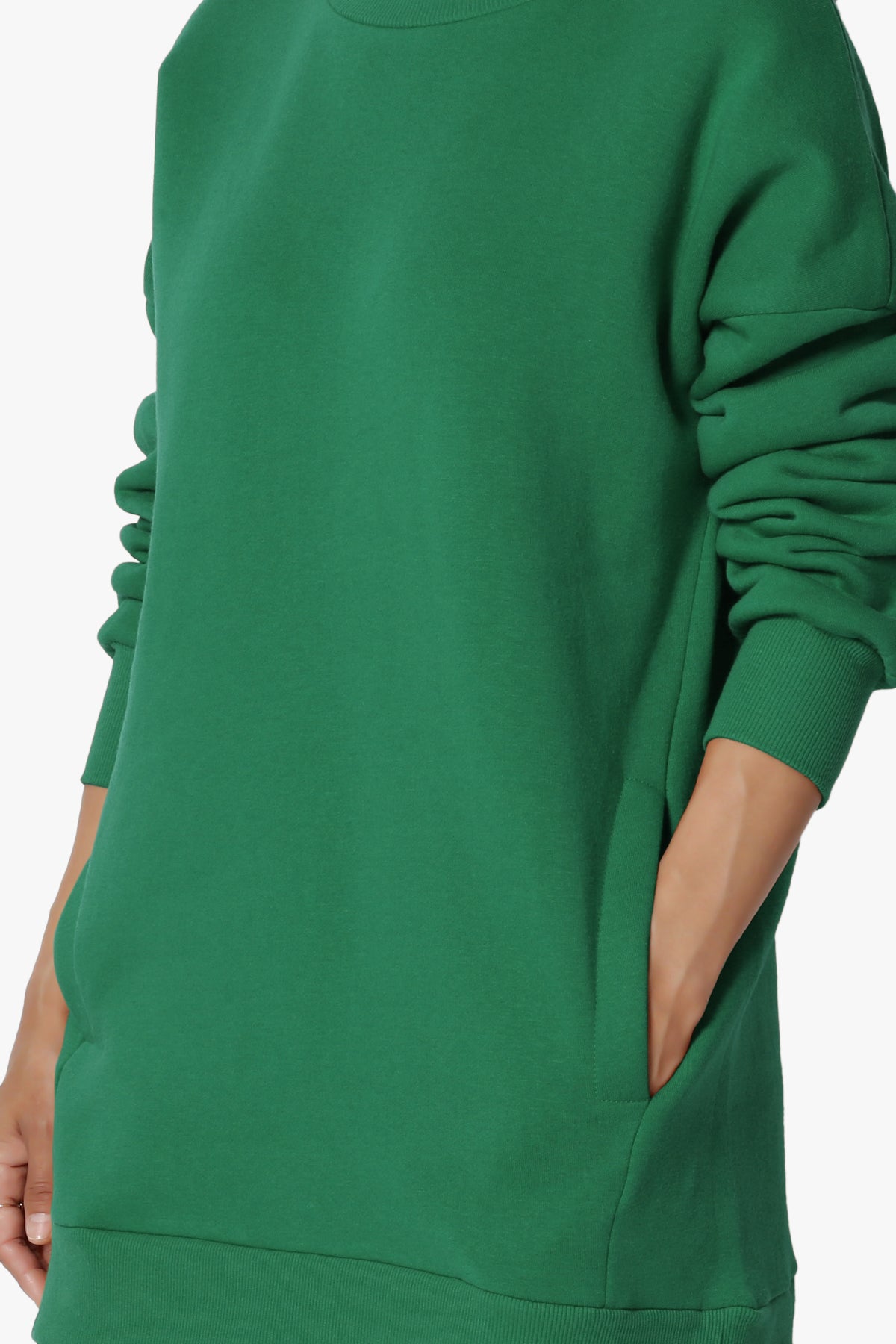 Accie Fleece Pullover & Jogger Set DARK GREEN_5