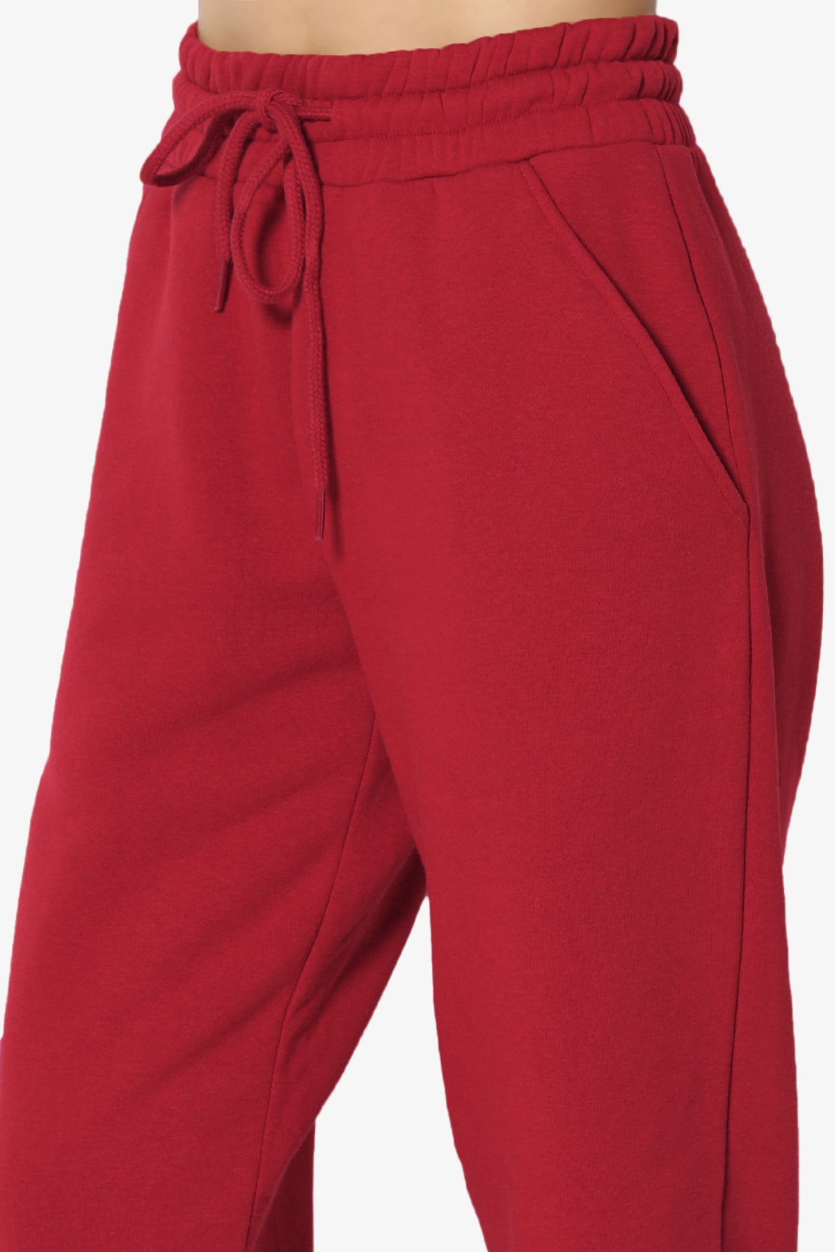Accie Fleece Pullover & Jogger Set DARK RED_6