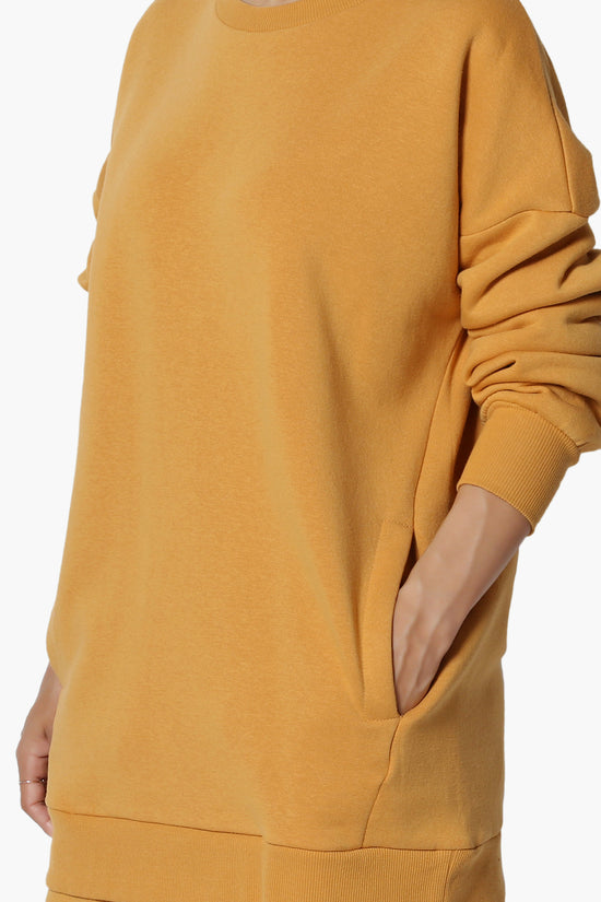 Accie Fleece Pullover & Jogger Set GOLDEN MUSTARD_5