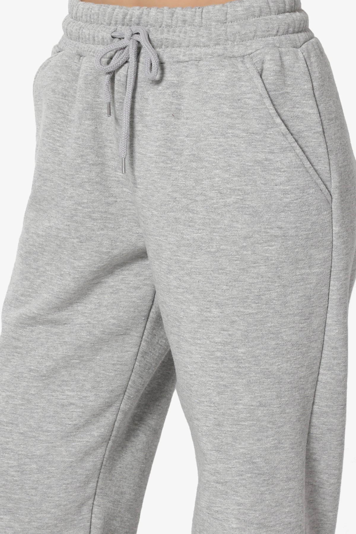 Accie Fleece Pullover & Jogger Set HEATHER GREY_6