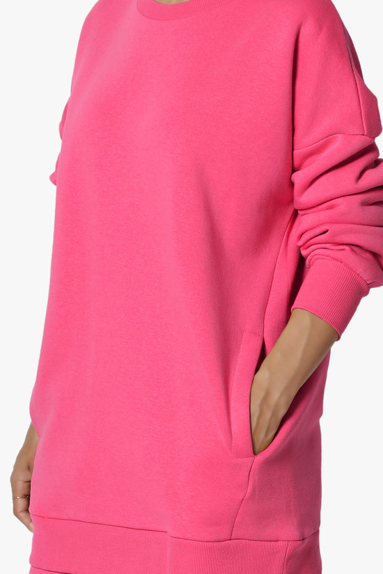 Accie Fleece Pullover & Jogger Set HOT PINK_5