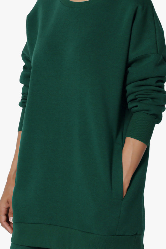 Accie Fleece Pullover & Jogger Set HUNTER GREEN_5