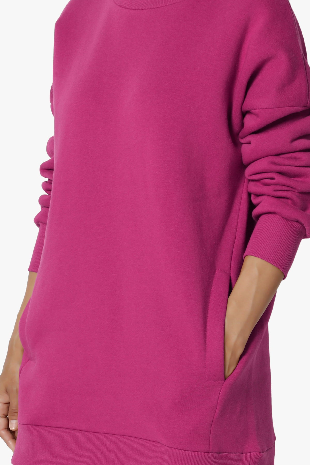 Accie Fleece Pullover & Jogger Set MAGENTA_5