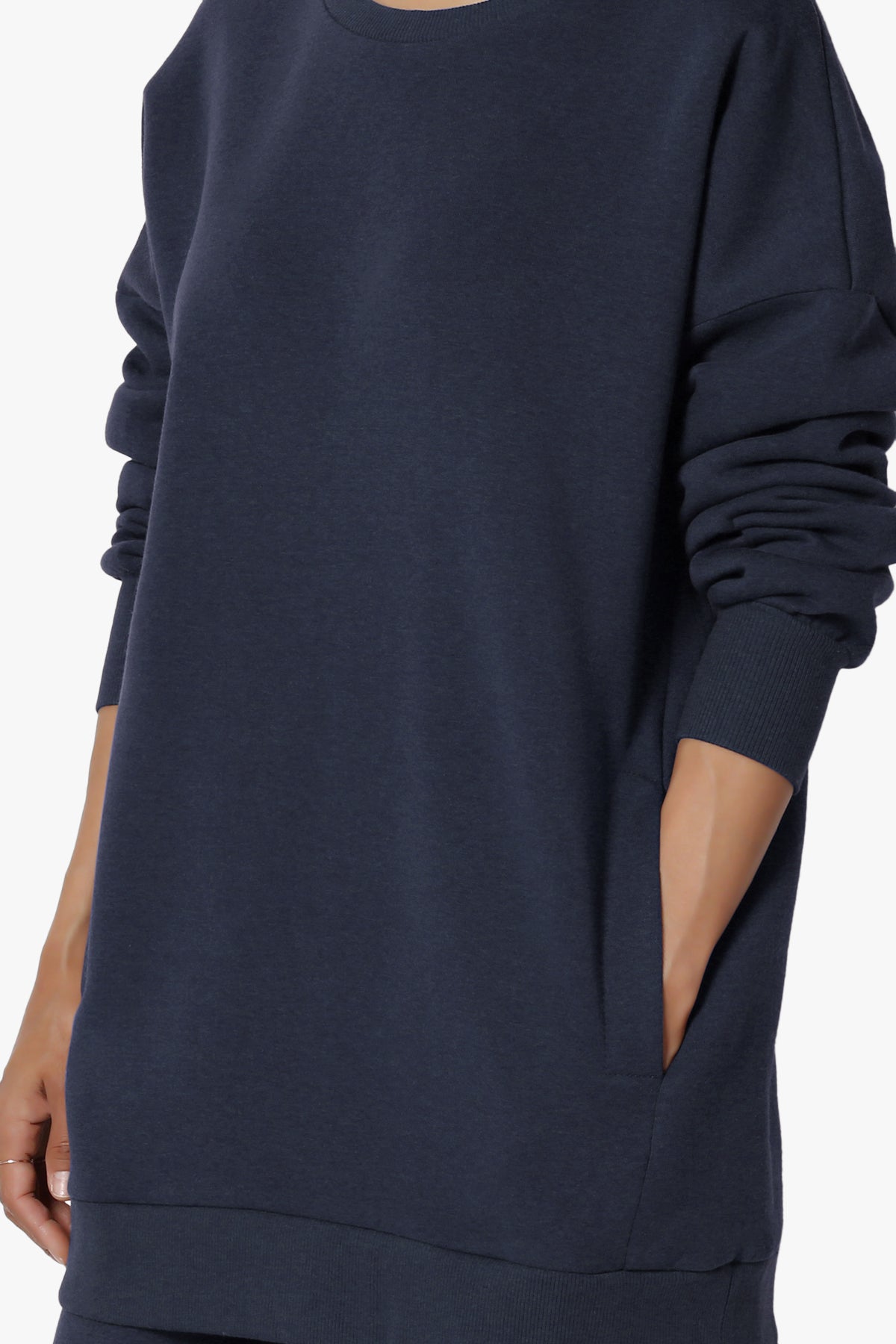 Accie Fleece Pullover & Jogger Set NAVY_5