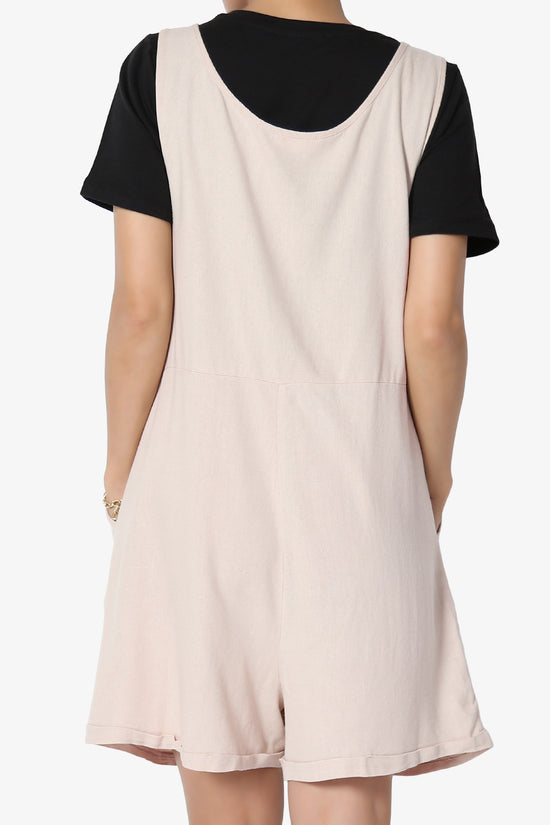 Nixi Linen Overall Romper