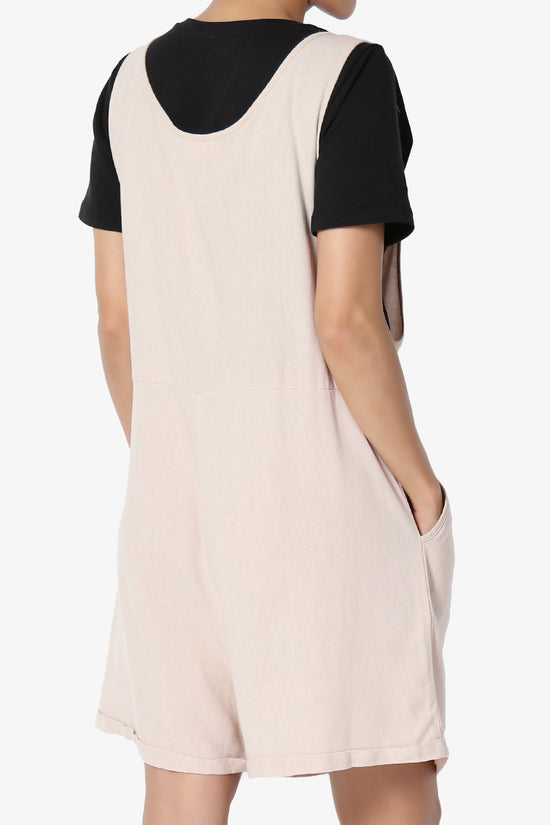 Nixi Linen Overall Romper