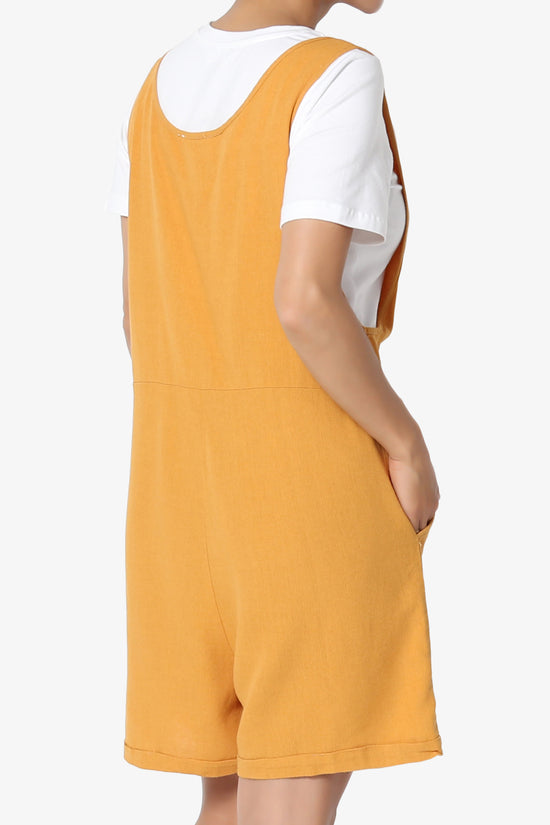 Nixi Linen Overall Romper