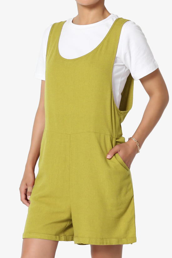 Nixi Linen Overall Romper