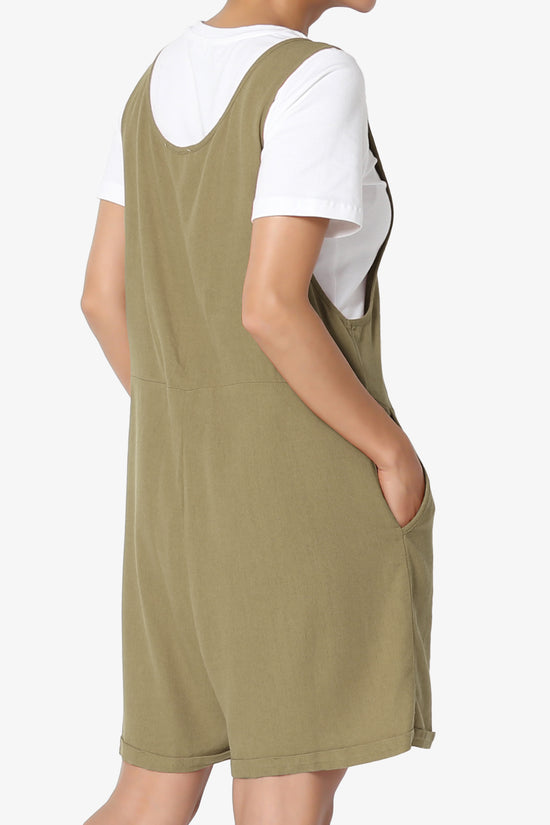 Nixi Linen Overall Romper