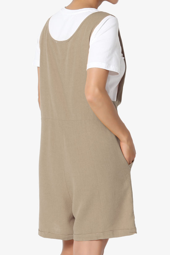 Nixi Linen Overall Romper