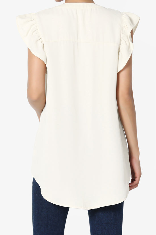 Flamin Ruffle Short Sleeve Blouse PLUS