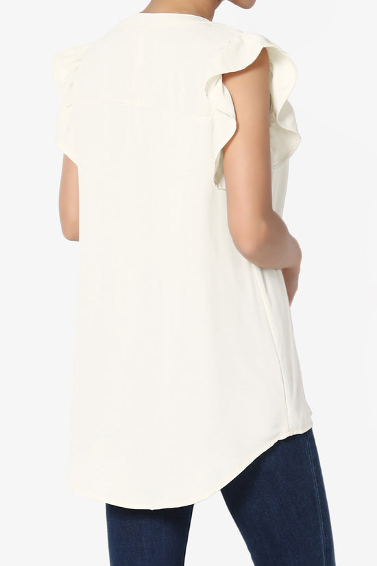 Flamin Ruffle Short Sleeve Blouse PLUS