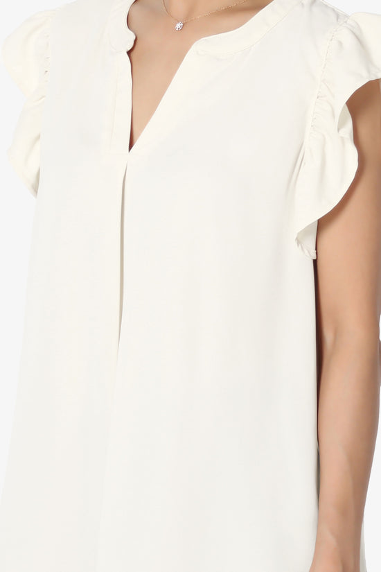 Flamin Ruffle Short Sleeve Blouse PLUS