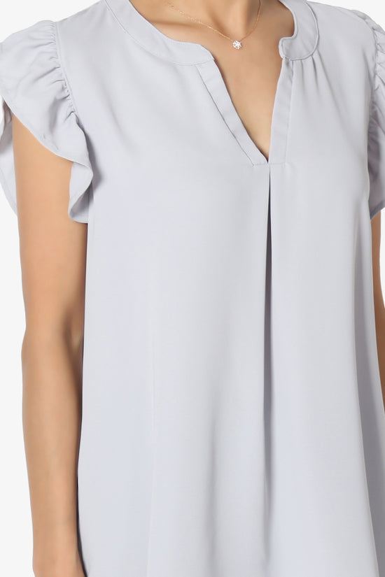 Flamin Ruffle Short Sleeve Blouse PLUS