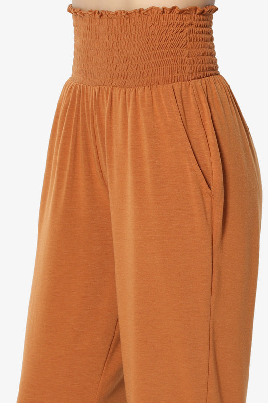 Estella Smocked Waist & Cuff Harem Pants PLUS