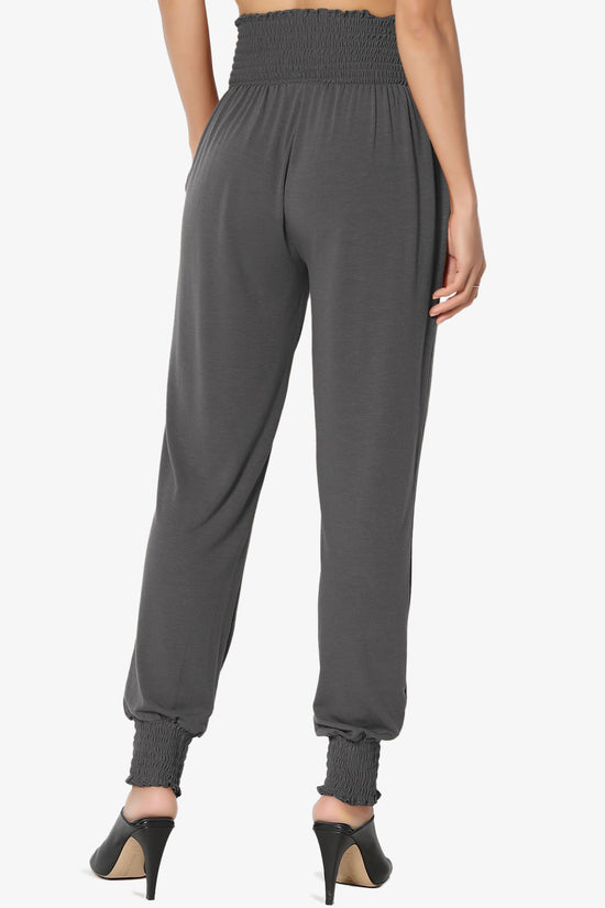 Estella Smocked Waist & Cuff Harem Pants