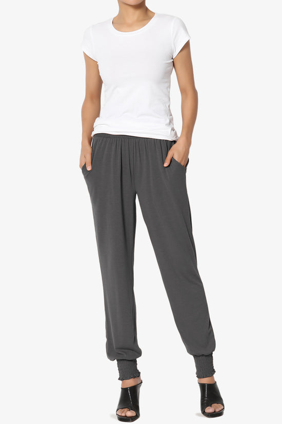 Estella Smocked Waist & Cuff Harem Pants